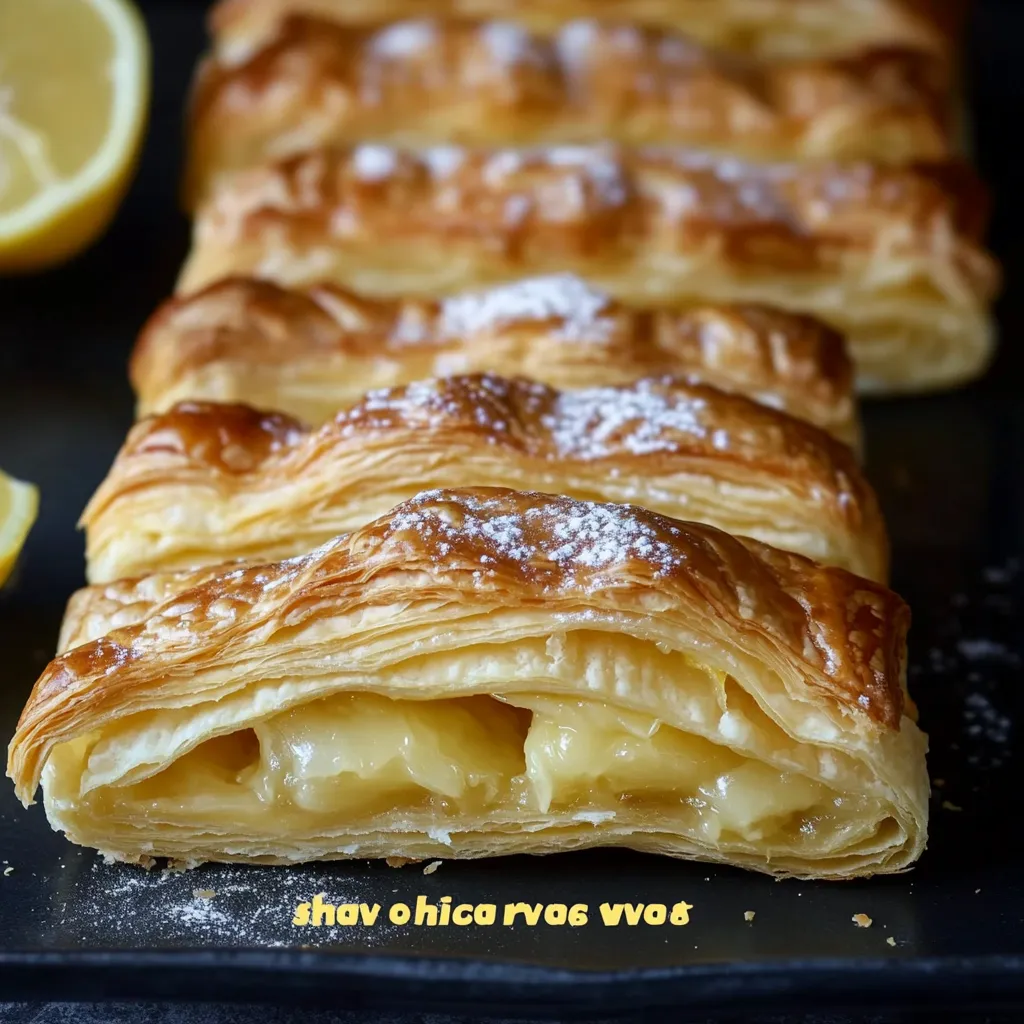 Lemon Puff Pastry