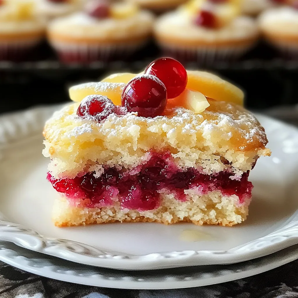Sweet Cherry Pie Bars with Buttery Crumb Topping