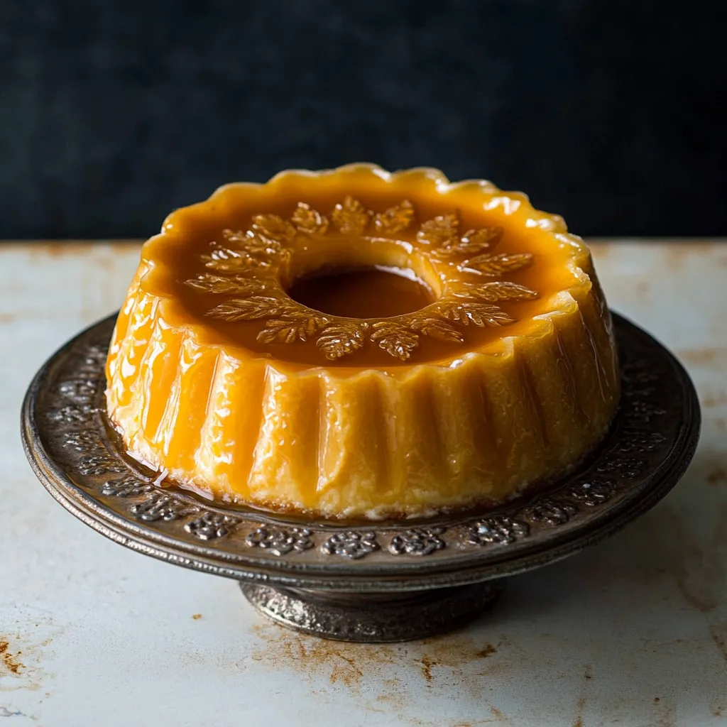 Coconut Caramel Flan