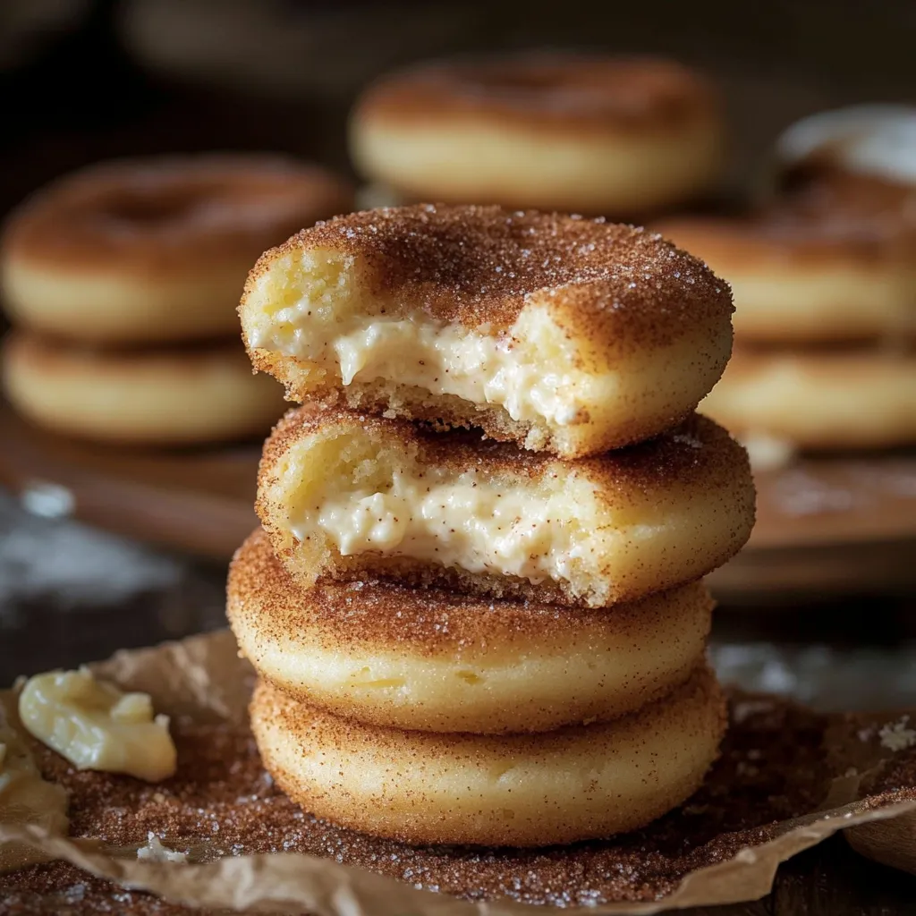 Churro Cheesecake Cookies
