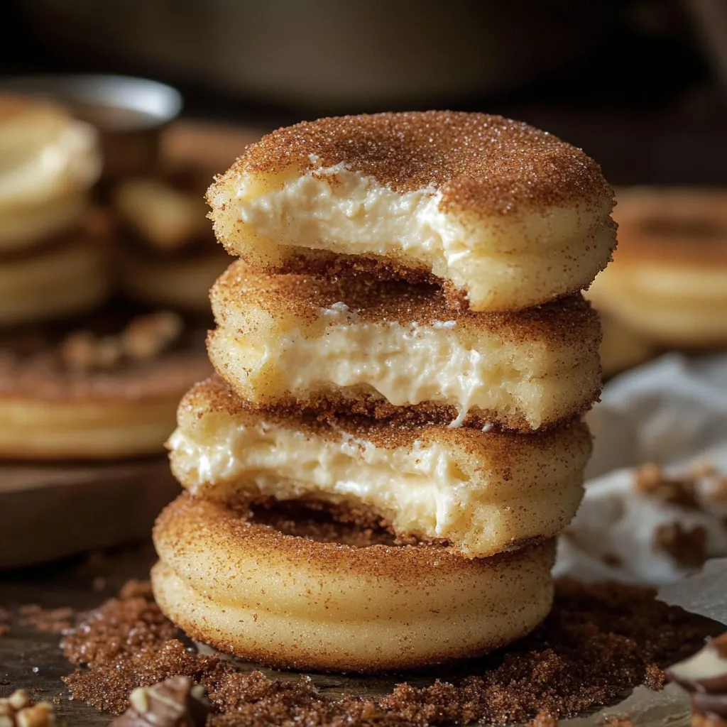 Churro Cheesecake Cookies