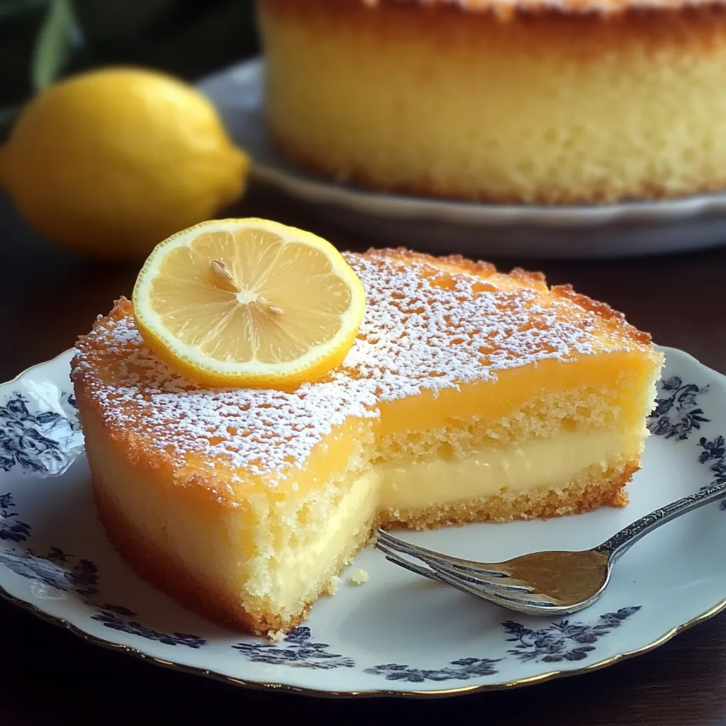 Lemon Custard Cake