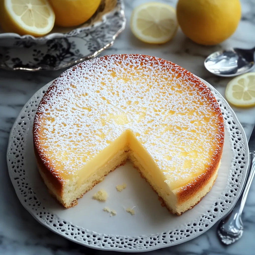 Lemon Custard Cake
