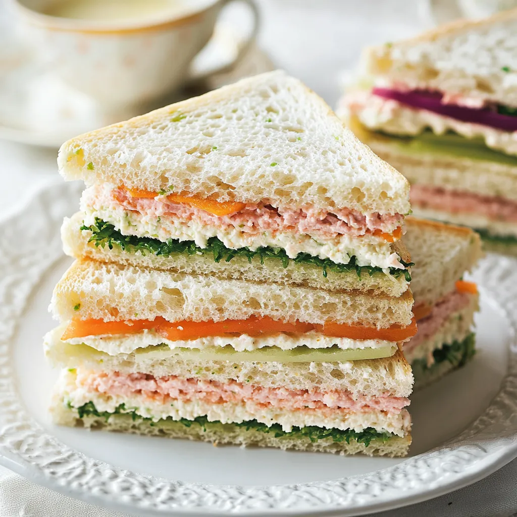 Easy Tea Party Sandwiches