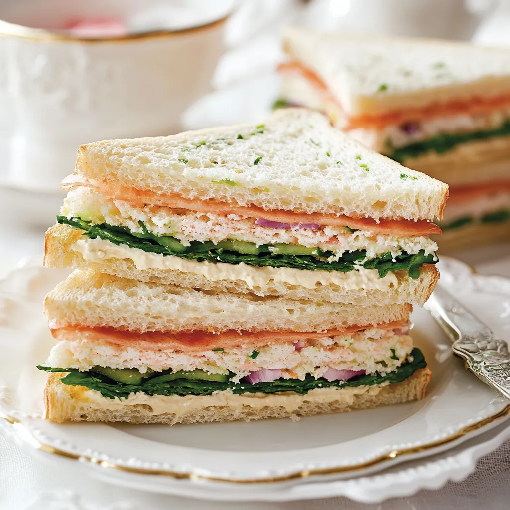 Easy Tea Party Sandwiches