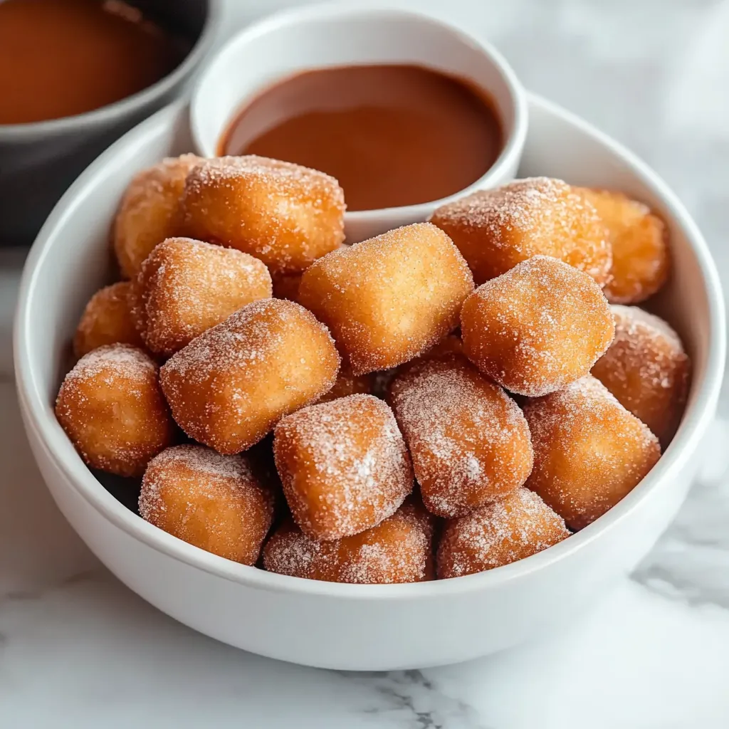 Sweet Air Fryer Churro Bites Recipe