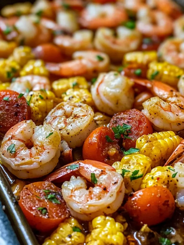 Sheet Pan Shrimp Boil