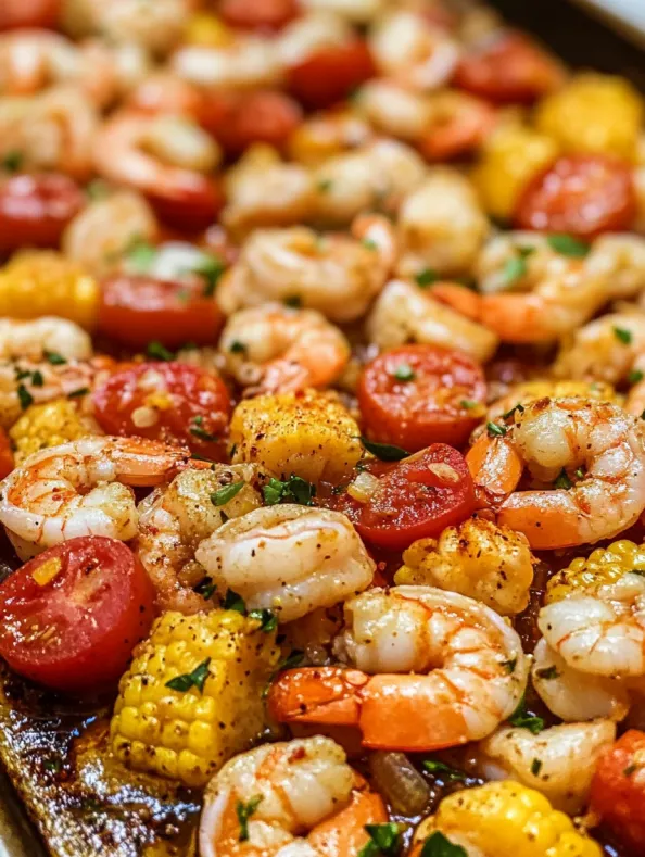 Sheet Pan Shrimp Boil
