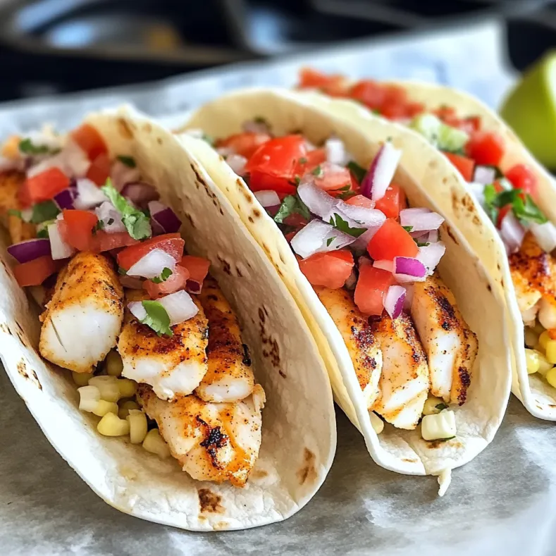 Delicious Easy Baja Fish Tacos Recipe – Quick & Flavorful!