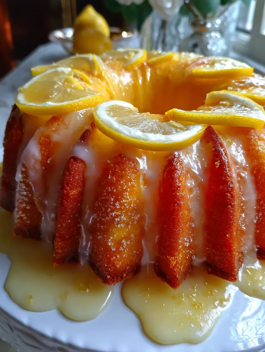 Extreme Lemon Bundt Cake