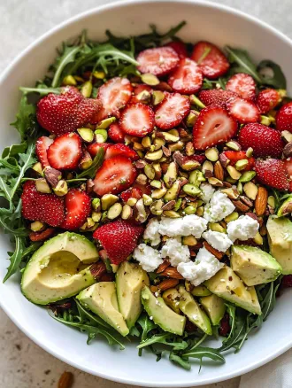 Strawberry Crunch Salad