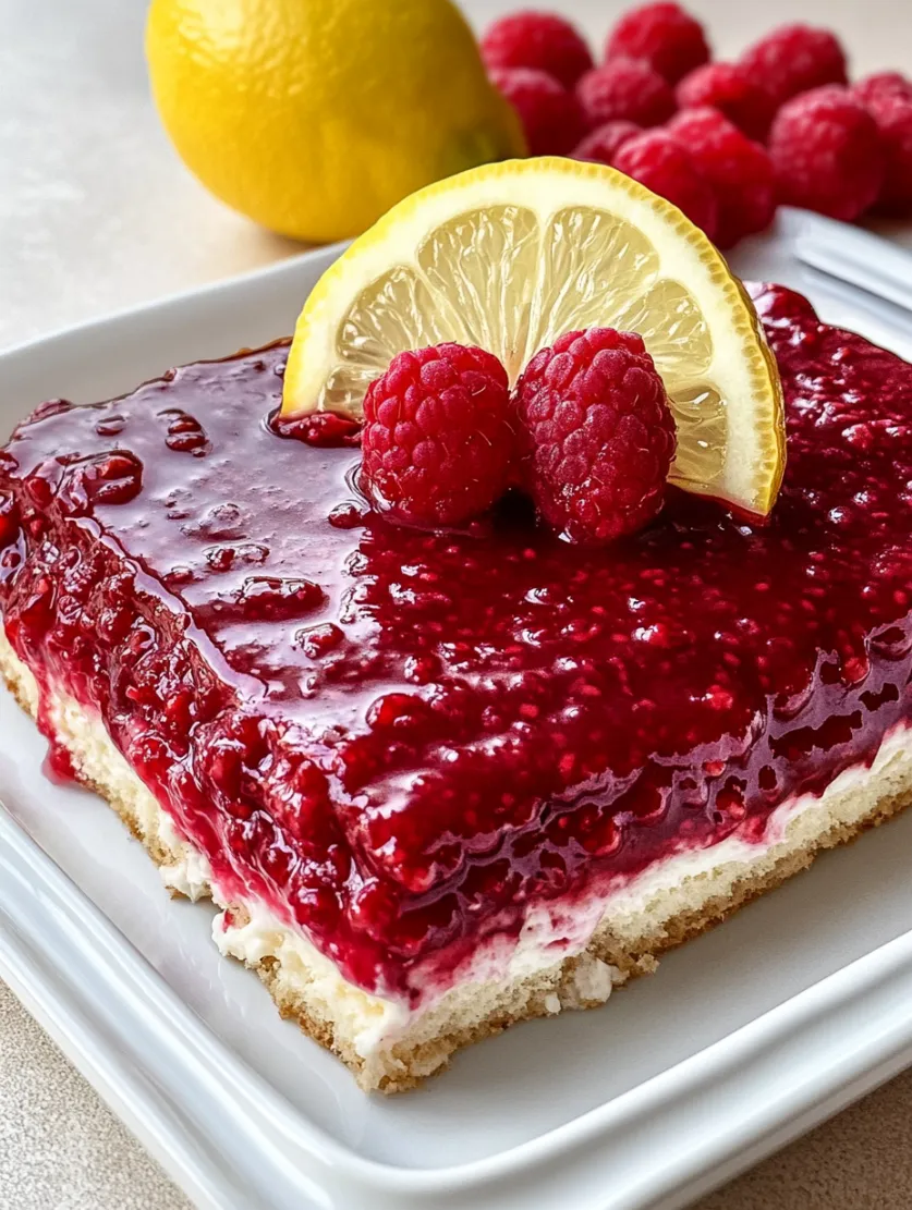 Fresh Raspberry Tiramisu