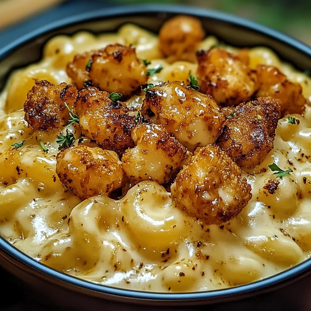 Creamy Honey Pepper Chicken Mac and Cheese Delight