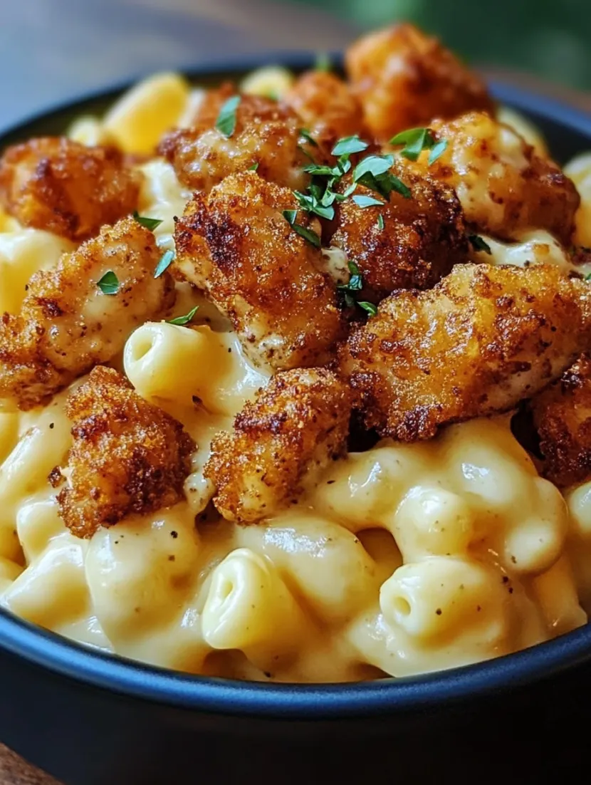Creamy Honey Pepper Chicken Mac and Cheese Delight