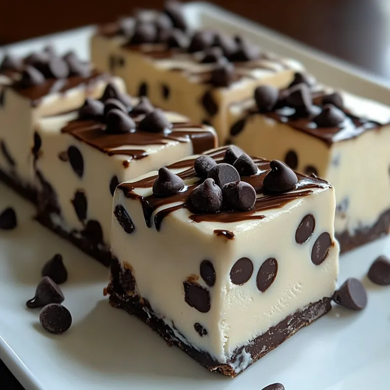 Chocolate Chip Cheesecake Bars