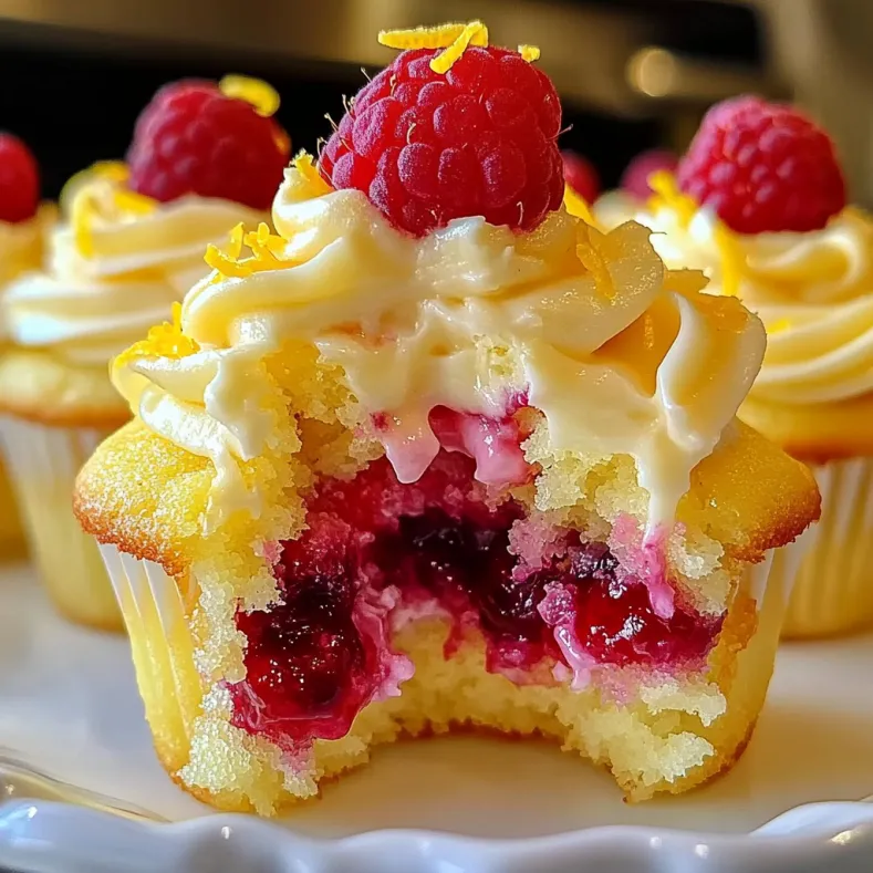 Raspberry Lemon Heaven Cupcakes – Easy and Delicious Recipe