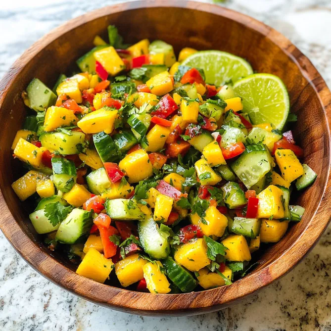 Healthy Mango Salad