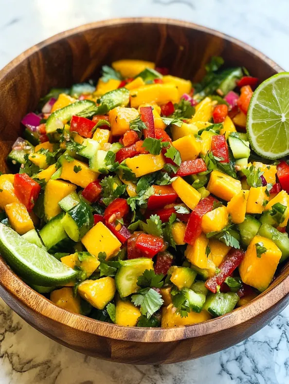 Healthy Mango Salad
