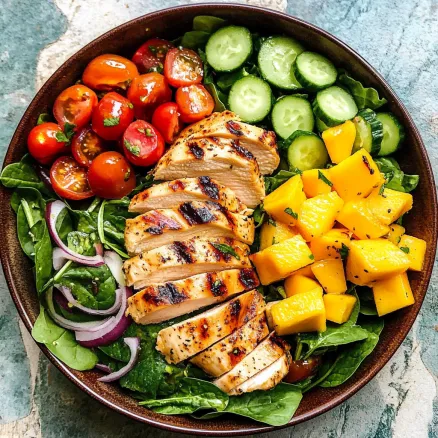 Mango Chicken Salad