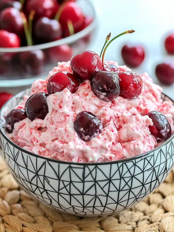 Cherry Cheesecake Fluff Recipe