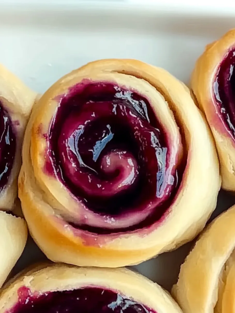 Cherry Cinnamon Rolls with Homemade Filling