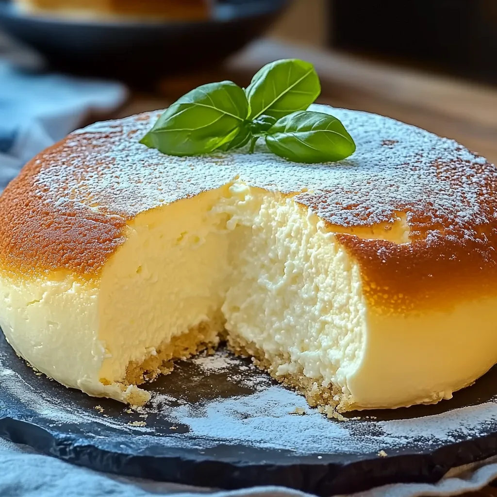 Light & Fluffy Yogurt Cloud Cake