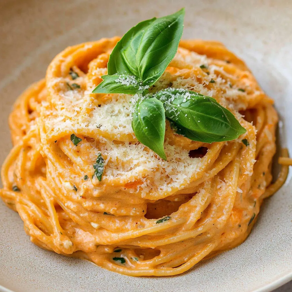 Roasted Tomato and Garlic Ricotta Pasta