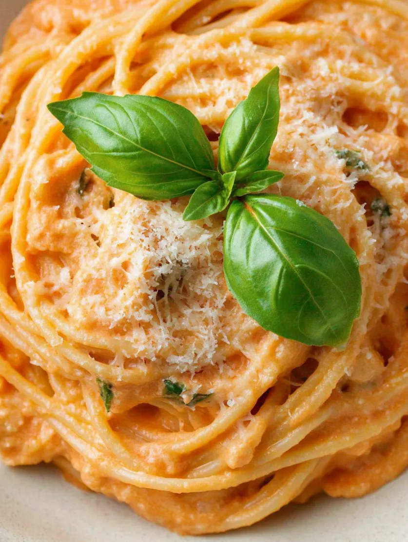 Roasted Tomato and Garlic Ricotta Pasta
