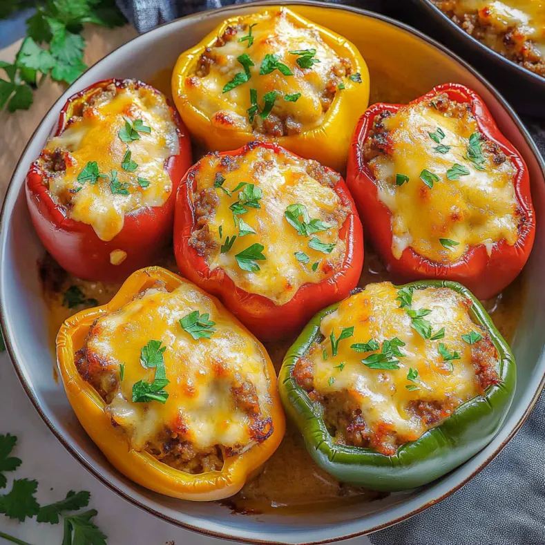 Easy Stuffed Bell Peppers