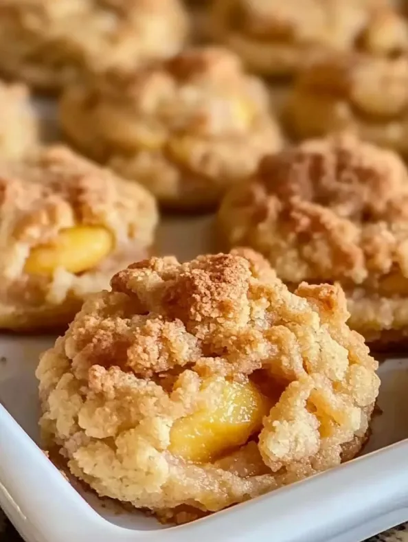 Peach Cobbler Cookies: Easy Recipe for Sweet Treats