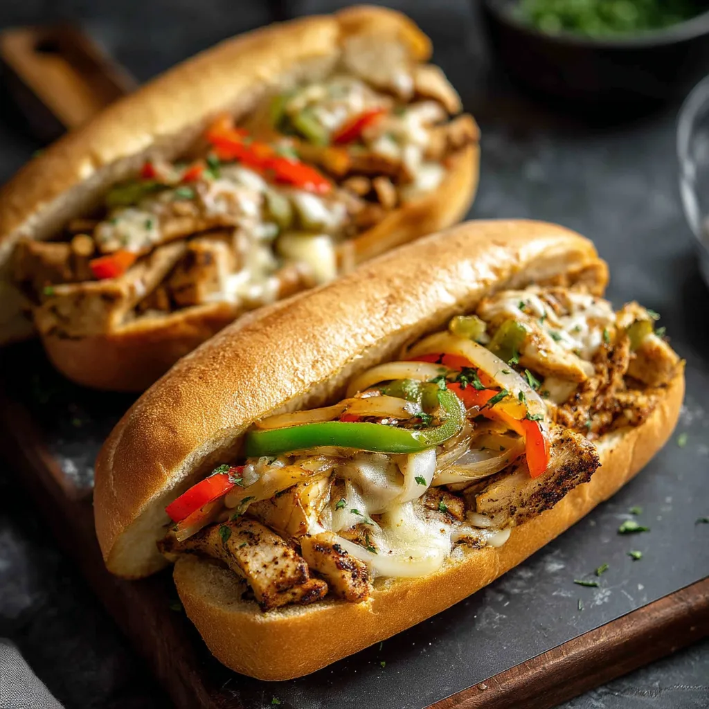 Blackstone Chicken Philly Cheesesteak