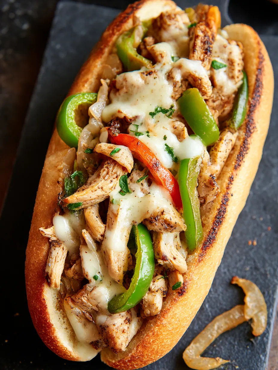 Blackstone Chicken Philly Cheesesteak