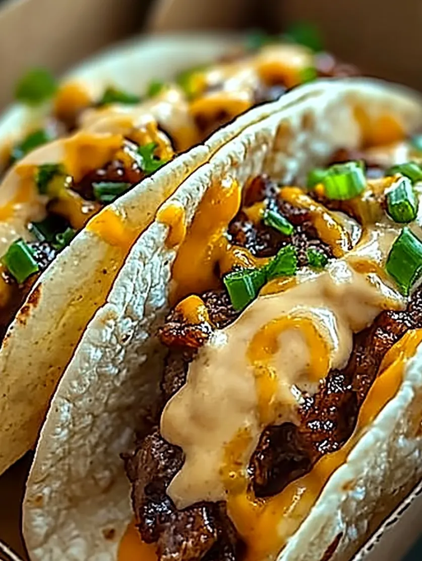 Sweet and Savory Garlic Butter Honey BBQ Beef Tacos