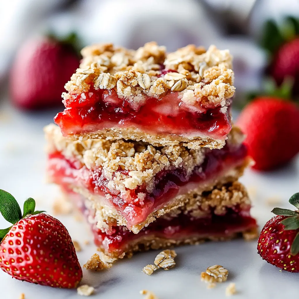 Strawberry Pie Bars