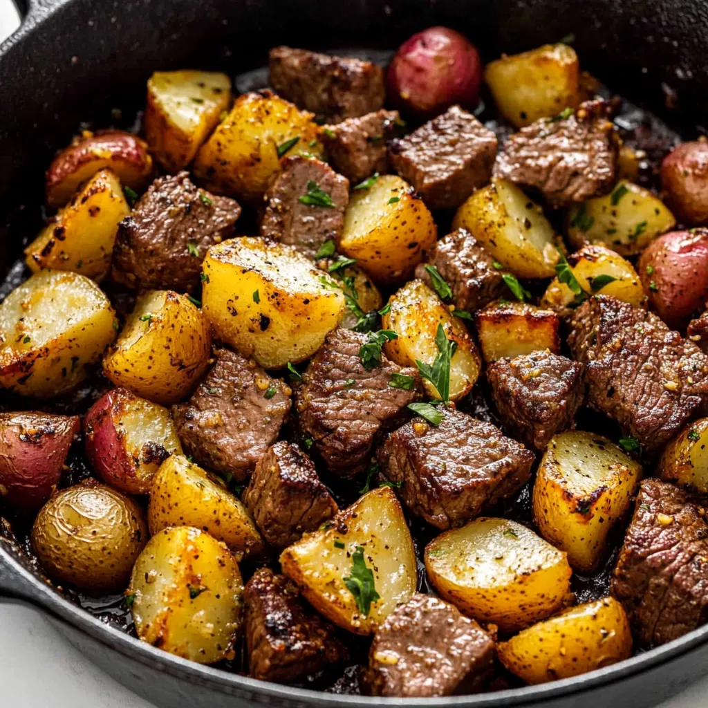 Garlic Butter Steak Bites Recipe