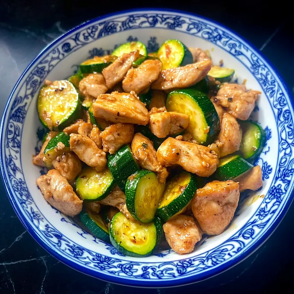 Chicken Zucchini Stir Fry