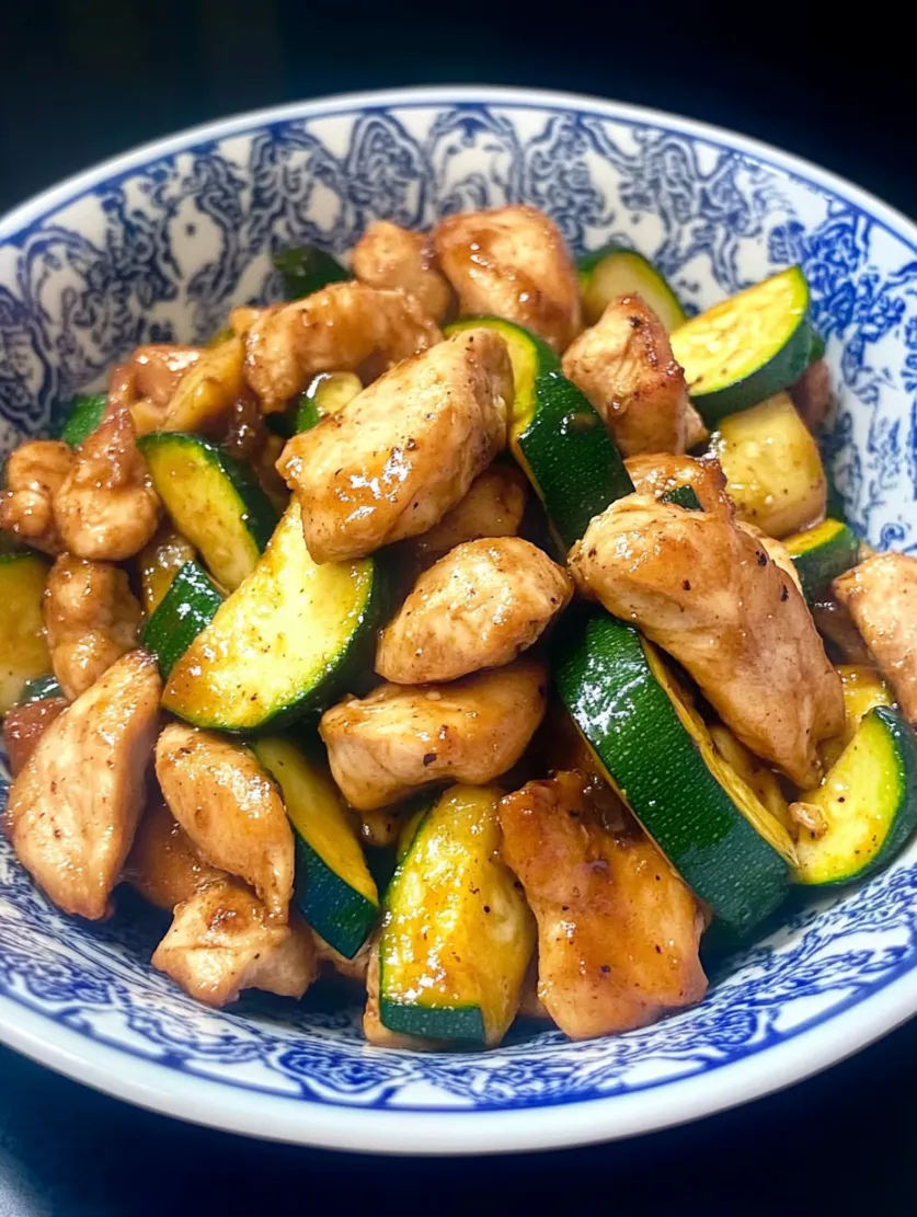 Chicken Zucchini Stir Fry