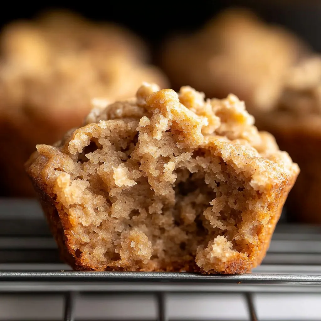 Easy Applesauce Muffins