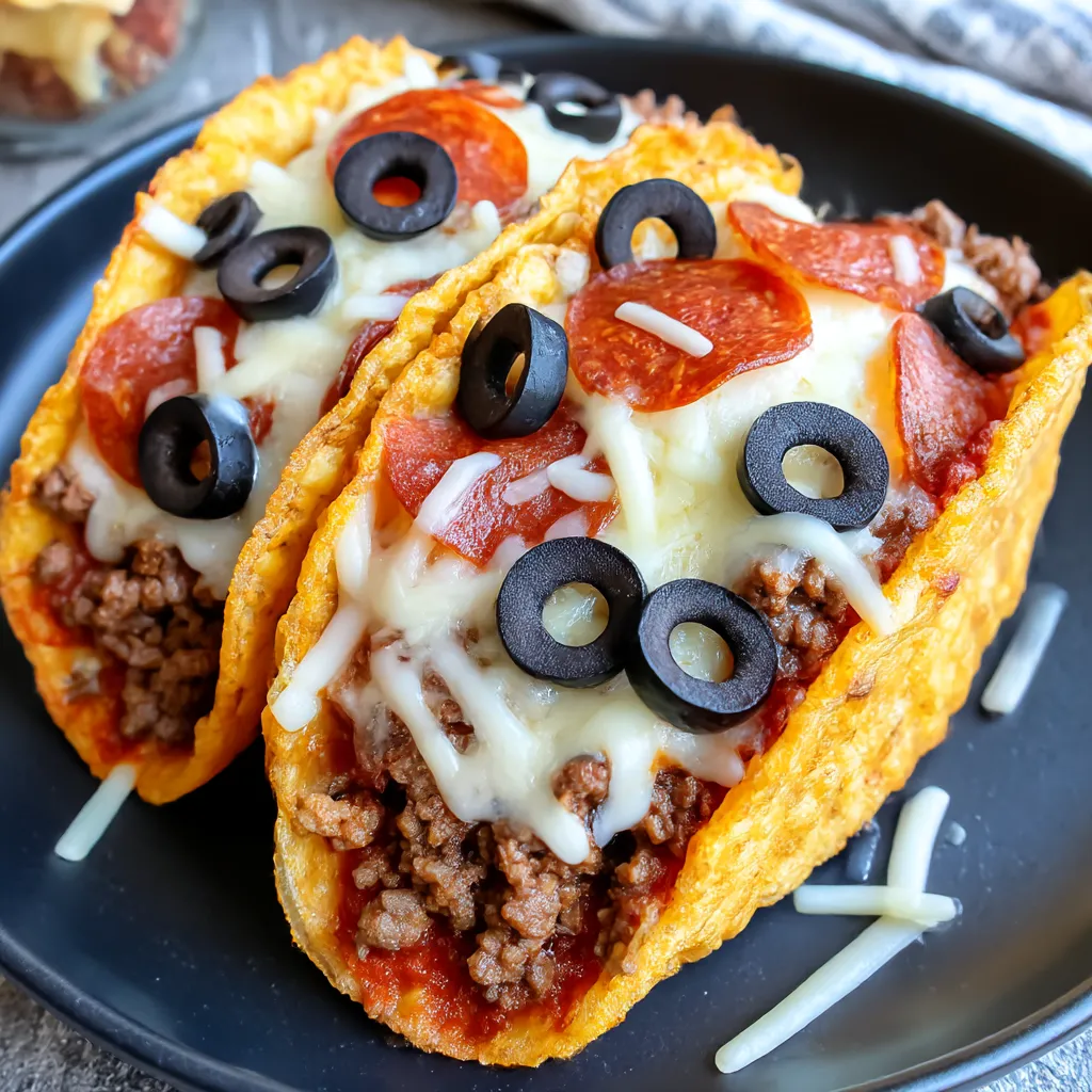 Meat Lovers Pizza Tacos