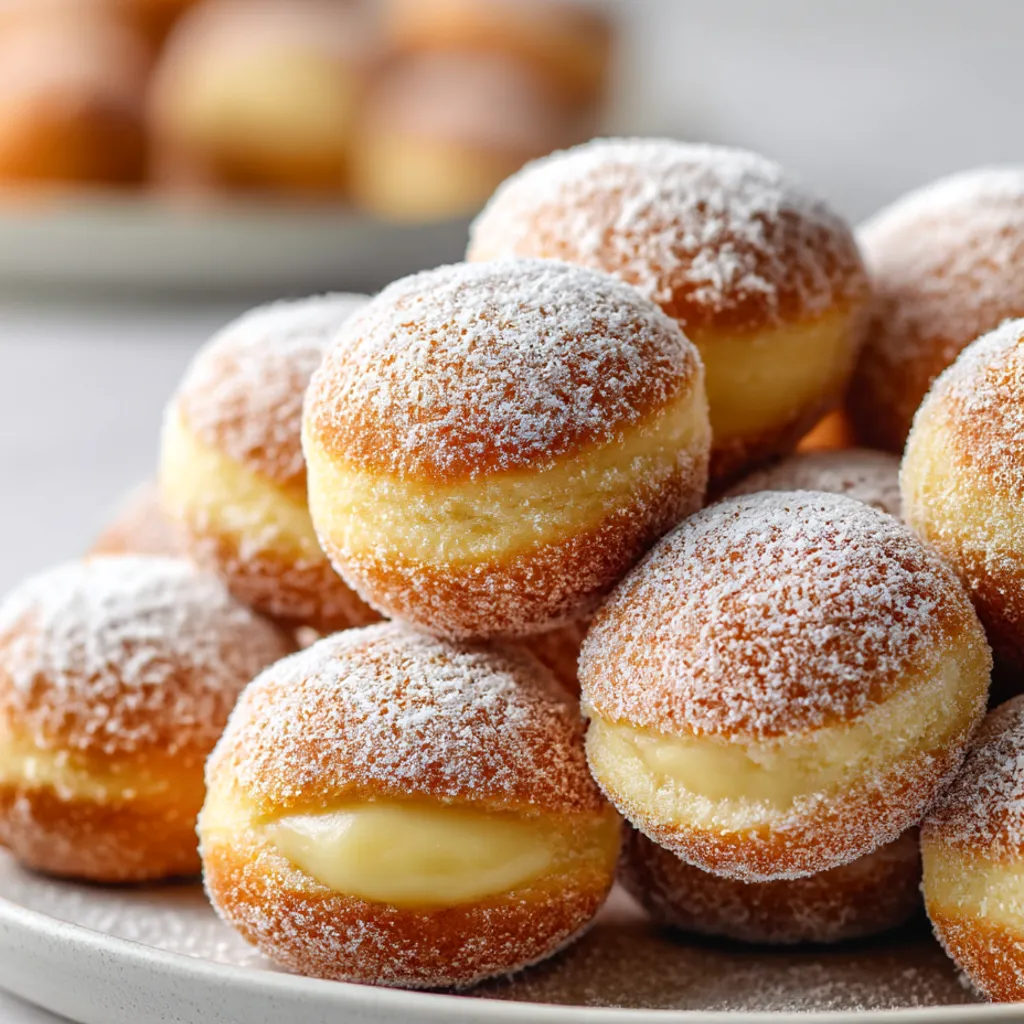 Bomboloni Italian Donuts Recipe