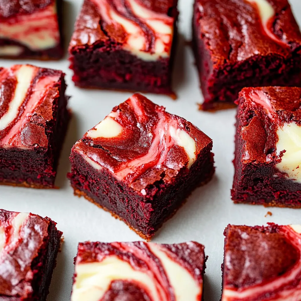 Red Velvet Brownies