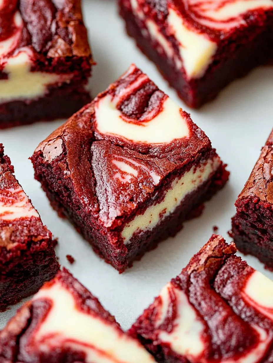 Red Velvet Brownies