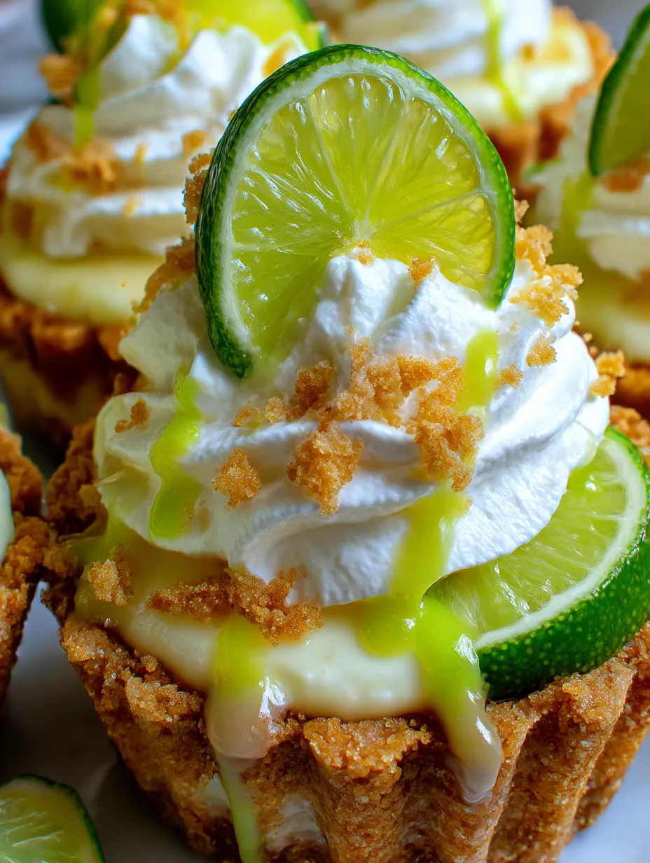 No-Bake Mini Key Lime Pies Recipe