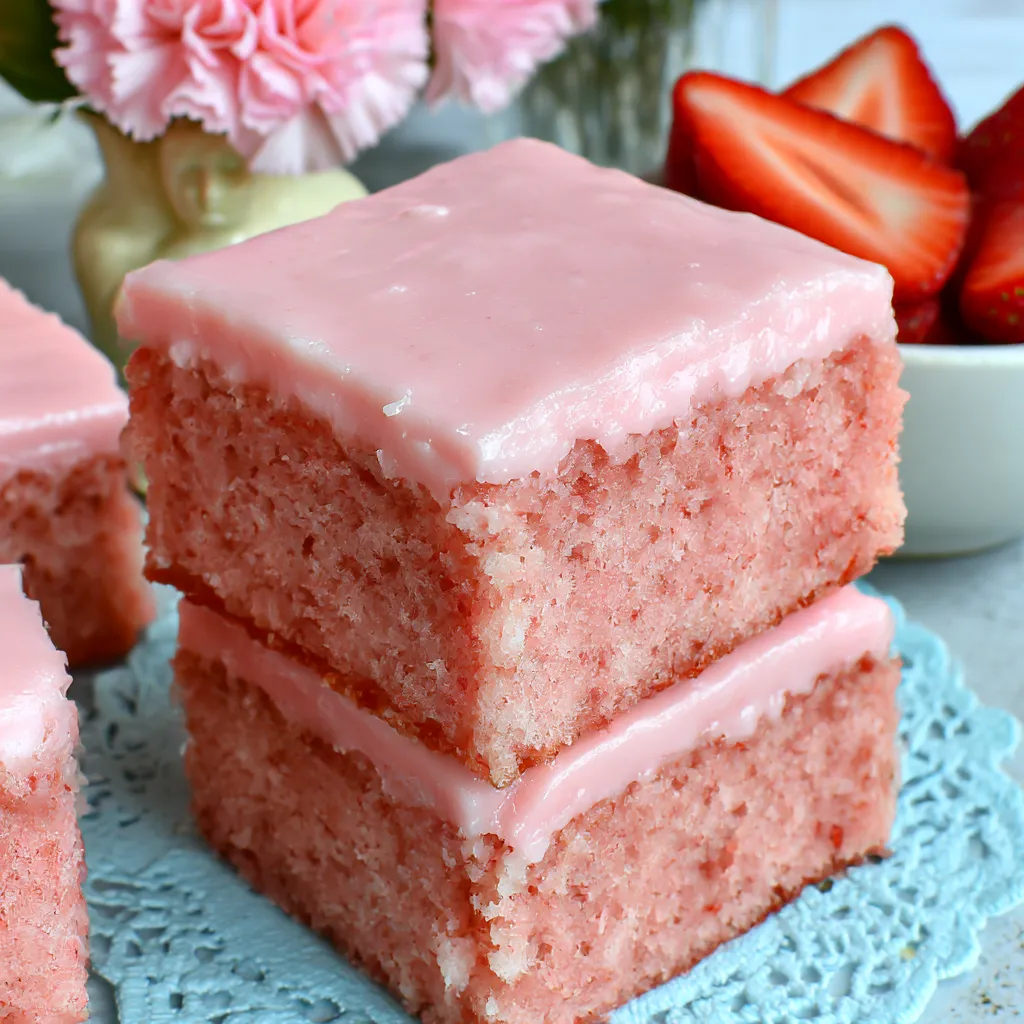 Strawberry Sweetheart Brownies