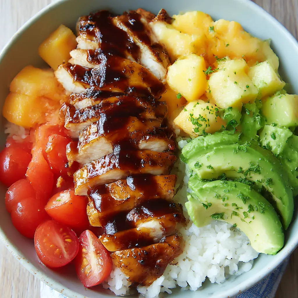 Hawaiian Chicken Bowl