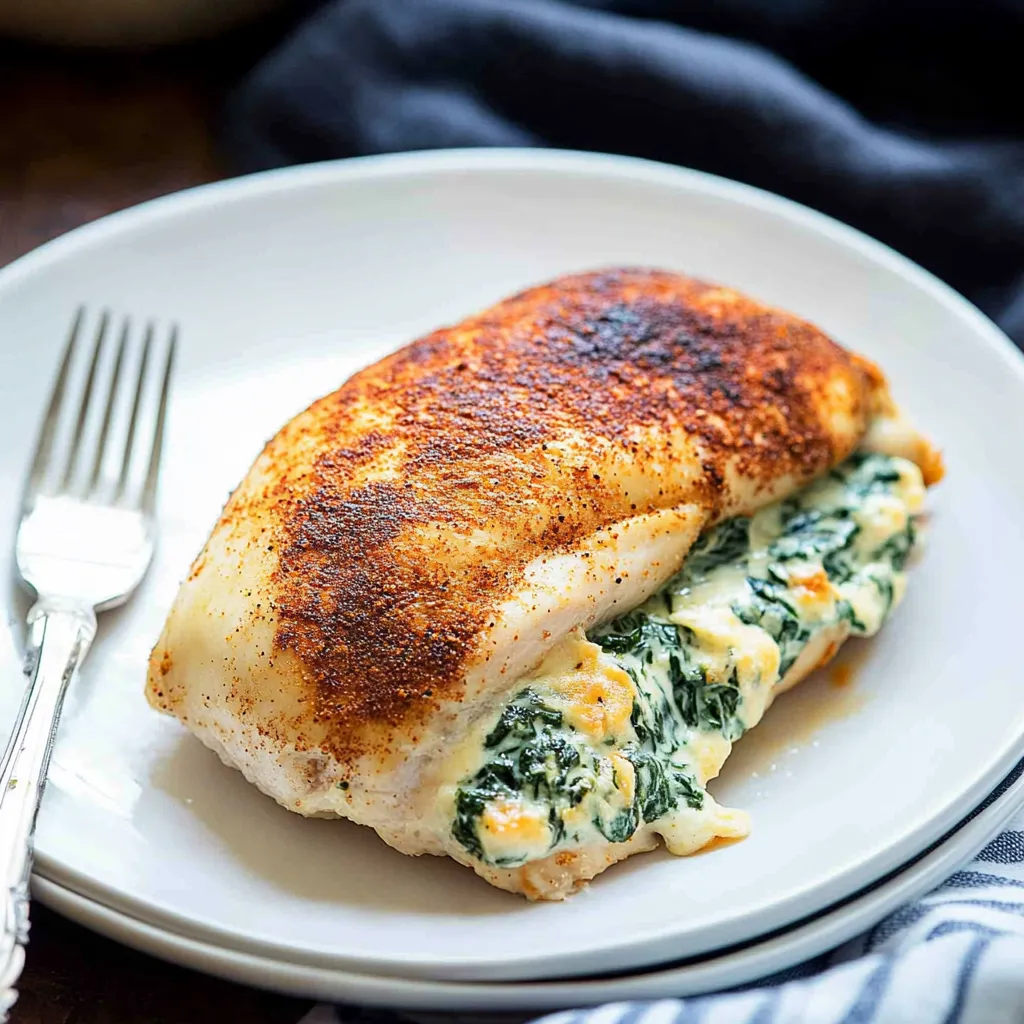 Spinach Stuffed Chicken