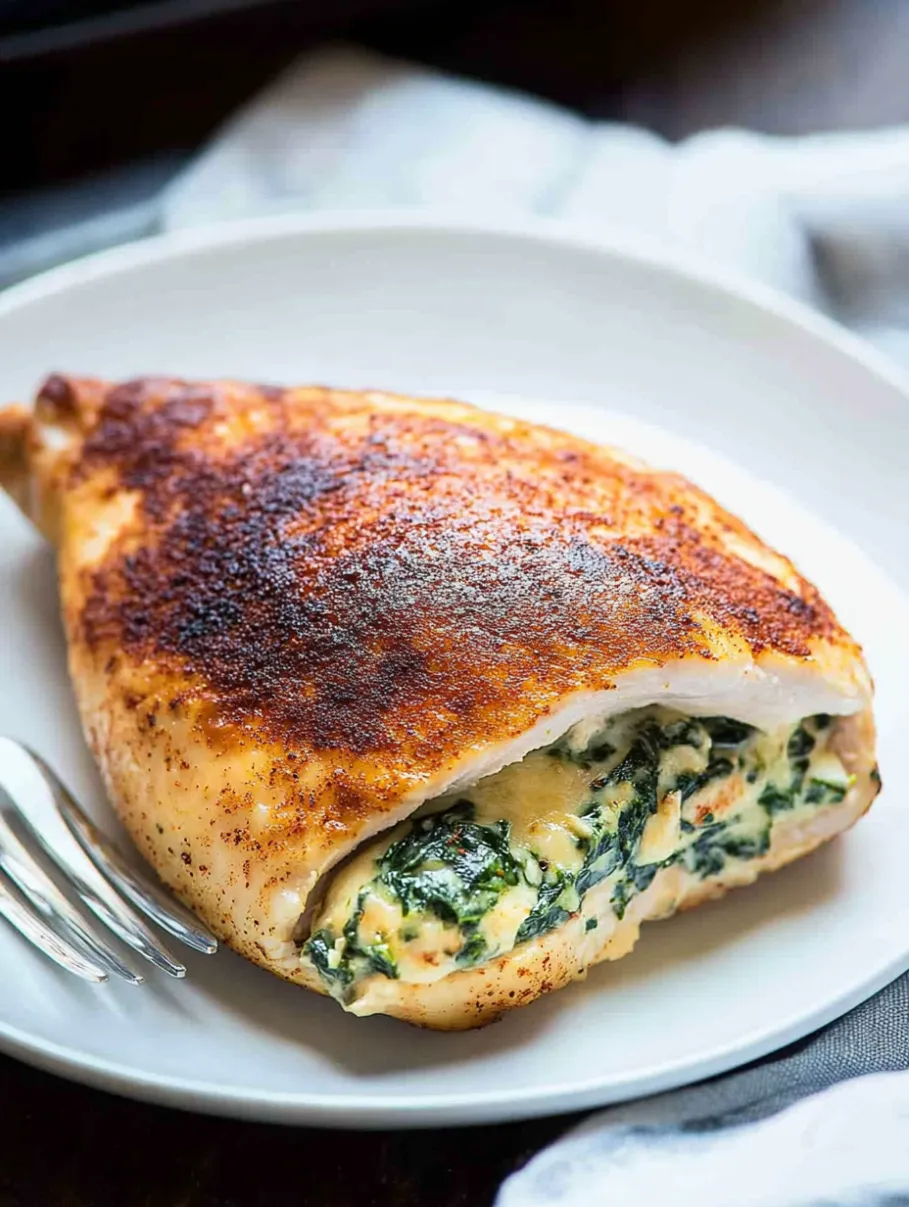 Spinach Stuffed Chicken