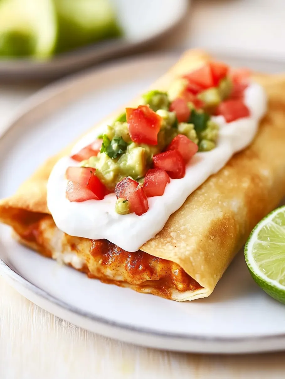 Chicken Chimichangas