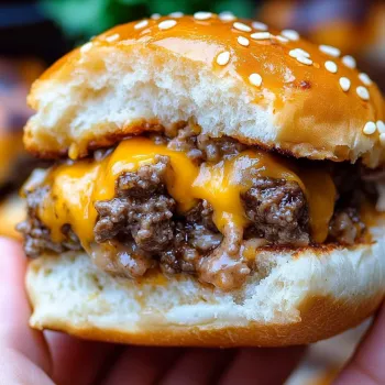 Cheeseburger Sliders with Hawaiian Rolls (30 Min)
