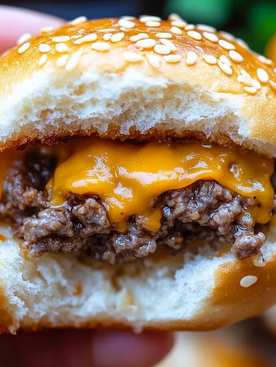 Cheeseburger Sliders with Hawaiian Rolls (30 Min)
